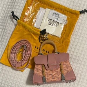 Goyard Blush Pink Mini Bag
